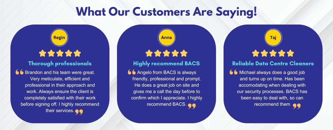 Customer service reviews