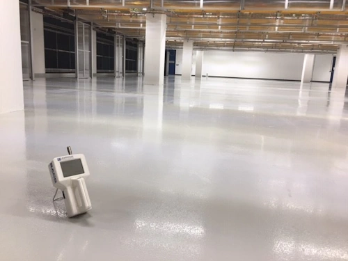 Data centre indoor air particle testing action