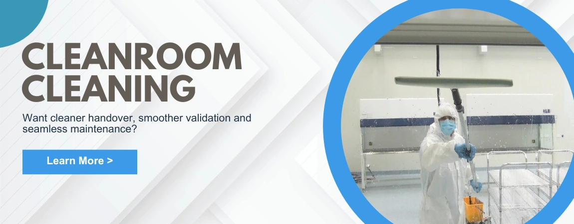 Cleanroom and laboratory cleaning services